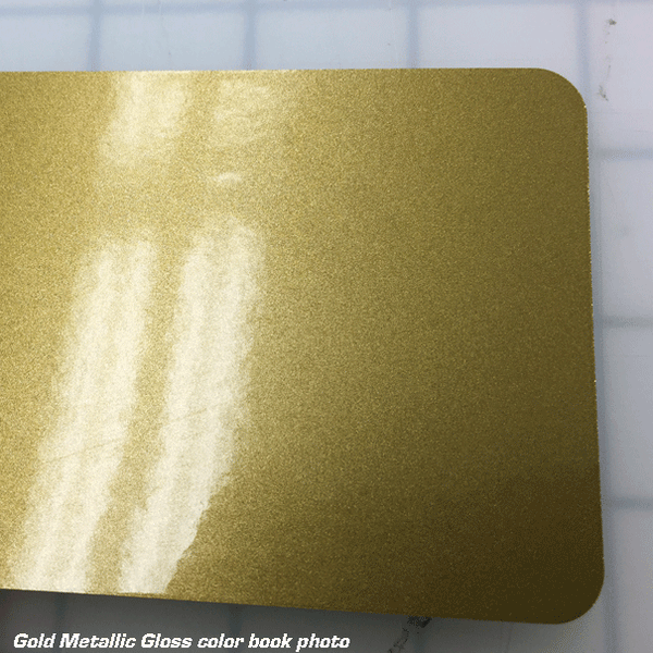 Gold Metallic Gloss (Non stock - Extra Charge and Lead Time)